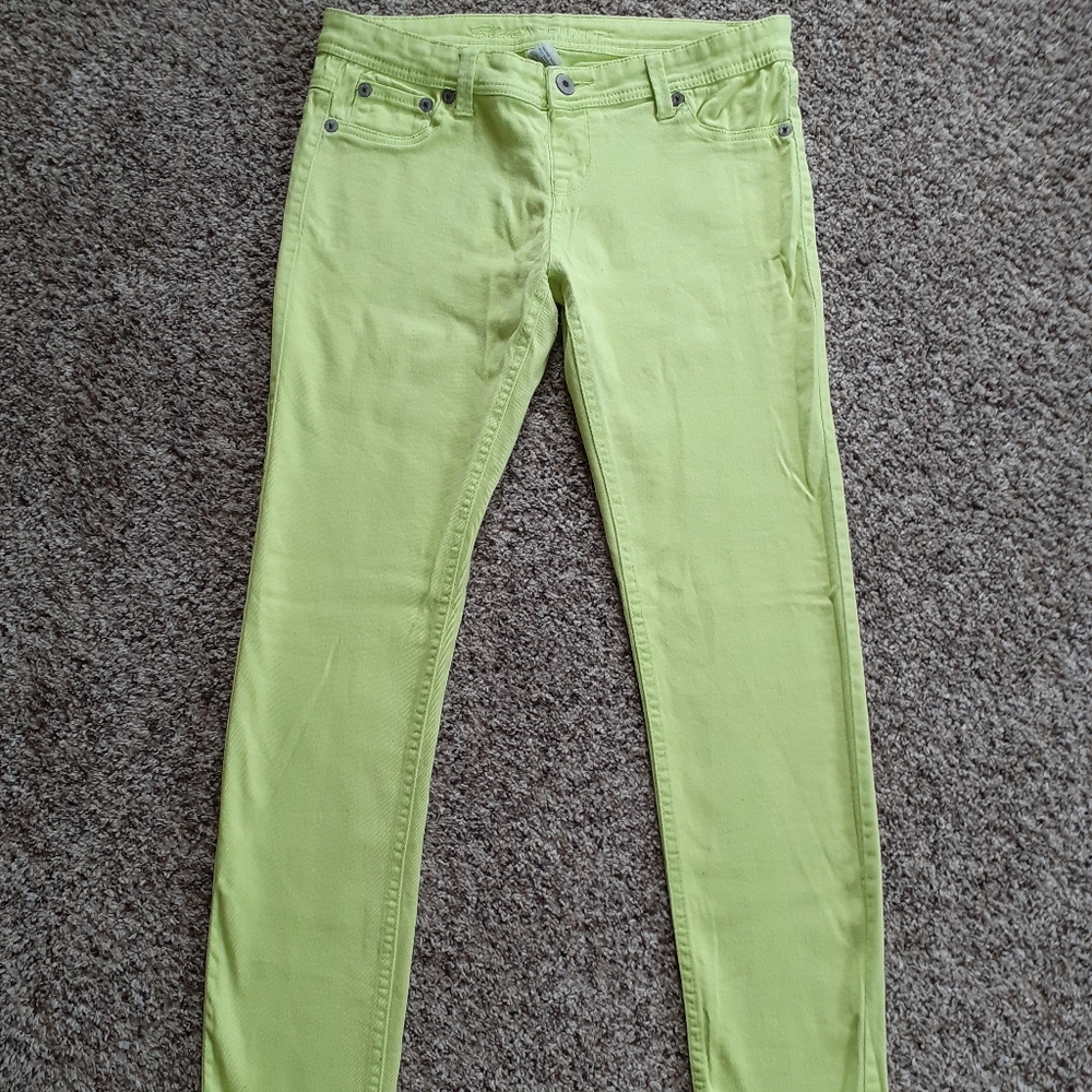 Junior skinny color jesns